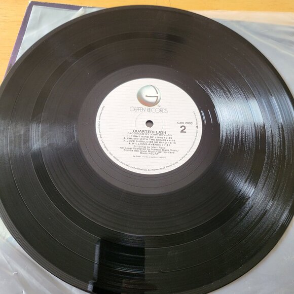 Quarterflash Self-Titled Vinyl LP 1981 Geffen Records GHS 2003 Pop Rock LP7 - Picture 7 of 9